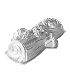Sale Bakvorm Buche De Noel Zilver 35 x 21 cm / 2.1 liter Bakken