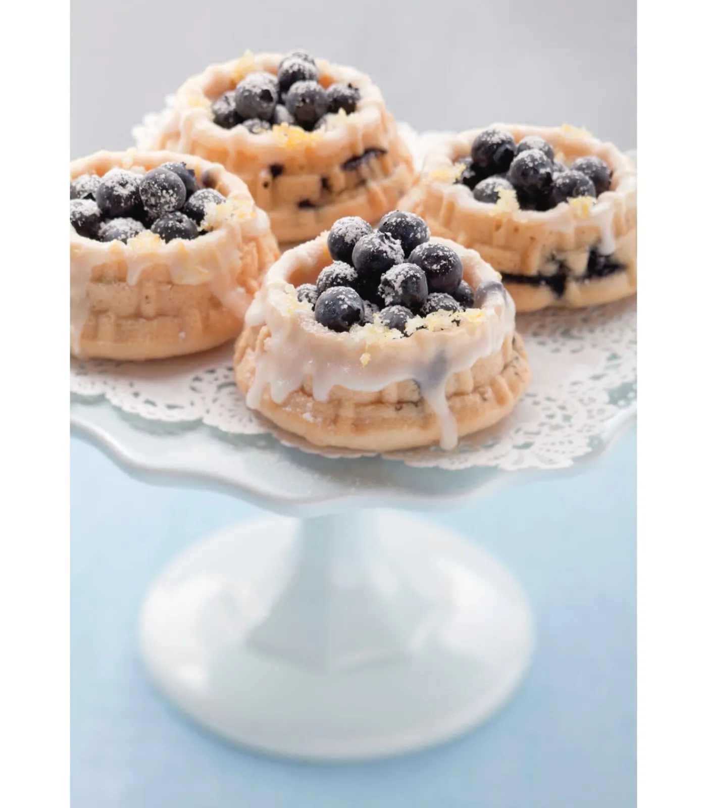 New Bakvorm Shortcake Basket Bundt Koper - 6 stuks Bakken