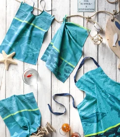 Best BANC DE POISSONS - Tafellinnen Theedoek Keuken- & Tafellinnen