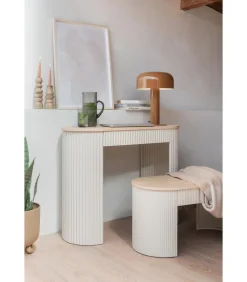 Online Bank Estriado - Grijs - 80x40x42cm Zetels