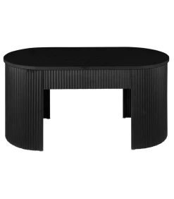 Online Bank Estriado - Zwart - 80x40x42cm Zetels