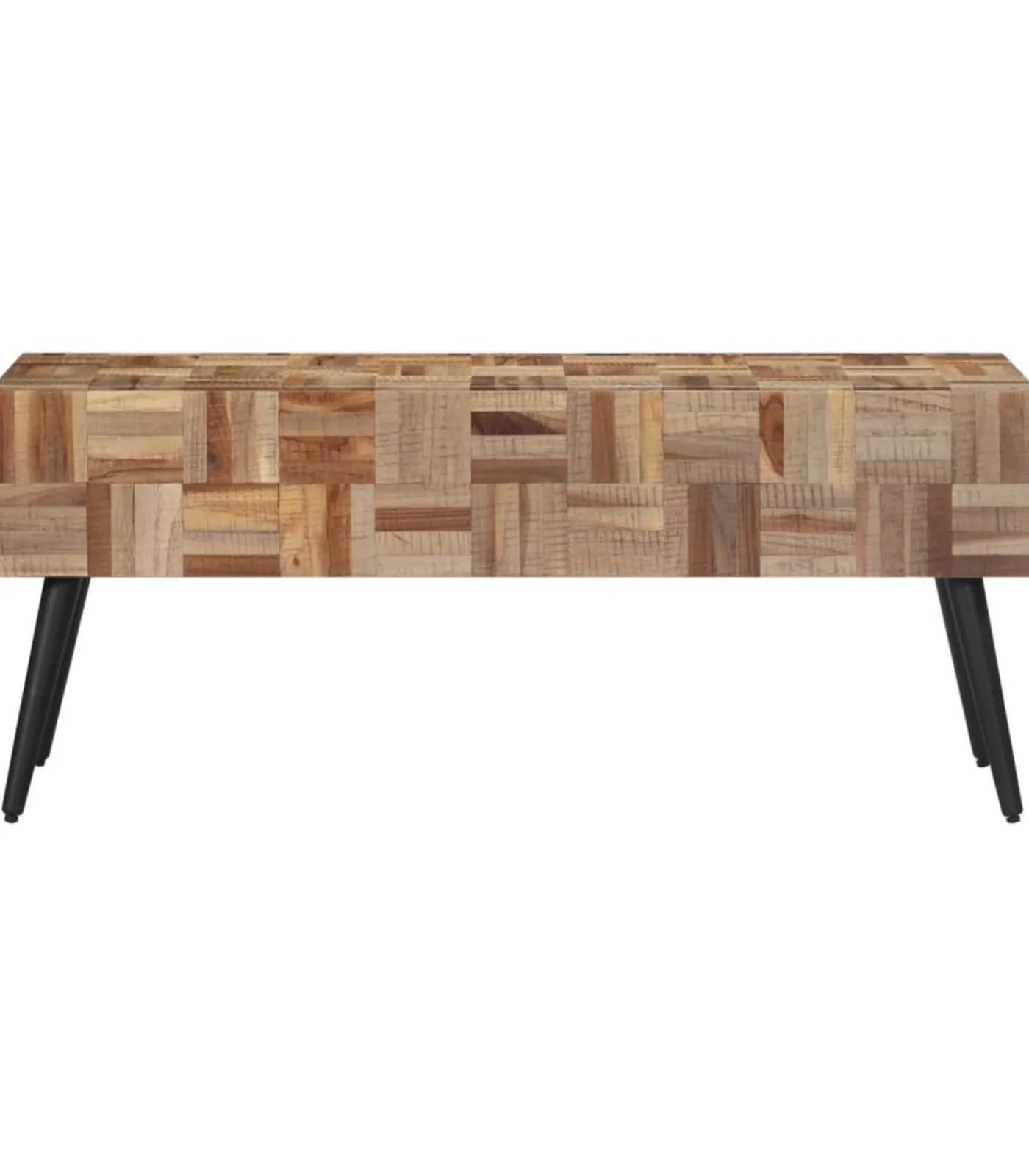 Discount Bankje 110x35x45 cm massief gerecycled teakhout Tafels