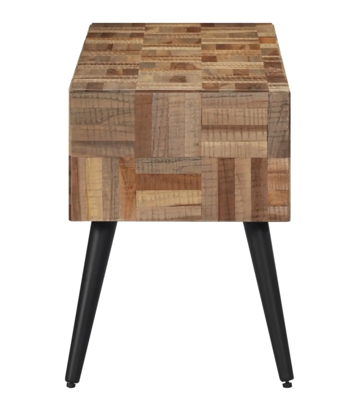 Discount Bankje 110x35x45 cm massief gerecycled teakhout Tafels