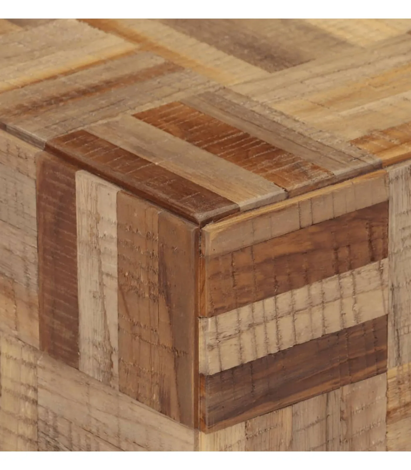 Discount Bankje 110x35x45 cm massief gerecycled teakhout Tafels