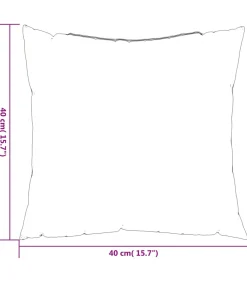 Discount Bankkussens 4 st 40x40 cm stof koningsblauw Zetels
