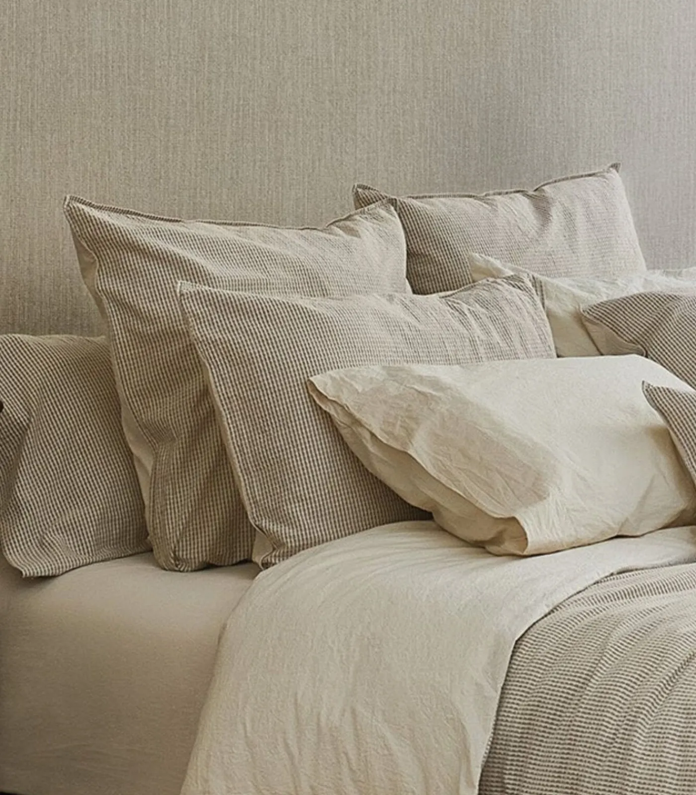 Online BARCELONA Hoeslaken. Jacquard Katoen Hoeslakens