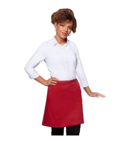 Online BASIC - - Rood Keuken- & Tafellinnen