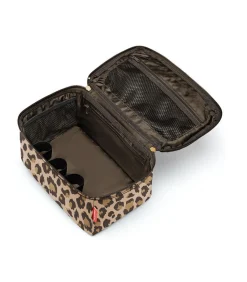 Best Beautycase - Toilettas - Leo Macchiato Bruin Toilettassen