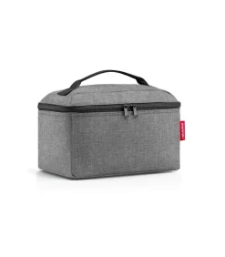 Sale Beautycase - Toilettas - Twist Silver Grijs Toilettassen