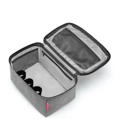 Sale Beautycase - Toilettas - Twist Silver Grijs Toilettassen