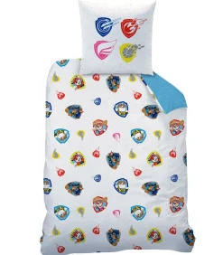 Clearance Beddengoedset met print van 100% katoen, POWER Dekbedovertrekken