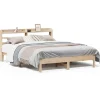 Best Bedframe zonder matras massief grenenhout 160x200 cm Bedden