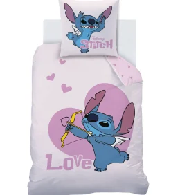 New Bedlinnen van 100% katoen met print, HOME STITCH CUPIDO Dekbedovertrekken