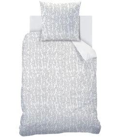 Online Bedrukt beddengoed 100% katoen, KEITH HARING PARTY Dekbedovertrekken