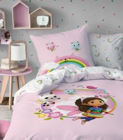 Discount Bedrukt beddengoed 100% katoen, GARDEN Dekbedovertrekken