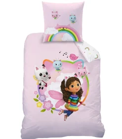 Discount Bedrukt beddengoed 100% katoen, GARDEN Dekbedovertrekken