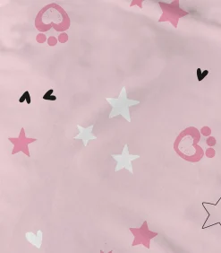 Sale Bedrukt beddengoed 100% katoen, HEARTS Dekbedovertrekken