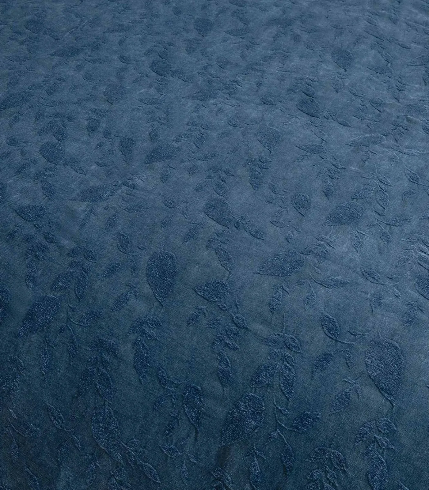 Bedsprei 2 personen Folha 240x260 cm Nachtblauw (1 Bedsprei, 2 Kussenslopen) Bedspreien