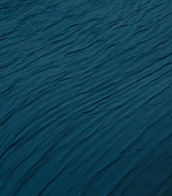 Best Bedsprei set 2 personen Leron Seti 240x260 cm Benzine blauw (1 Bedsprei, 2 Kussenslopen) Bedspreien