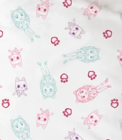 Sale Bedtextielset met print van 100% katoen, GABBY EN HET MAGISCHE HUIS WORLD Dekbedovertrekken