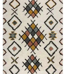 Hot Berbers handgemaakt wollen tapijt RADIM Tapijten