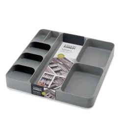 Discount Bestekbak - 8 Vaks - DrawerStore - Grijs - 39 x 39 cm Bestek