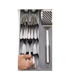 Discount Bestekbak - 8 Vaks - DrawerStore - Grijs - 39 x 39 cm Bestek