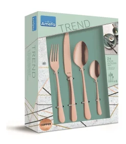 Sale Bestekset Austin Vintage Koper 24-Delig Bestek