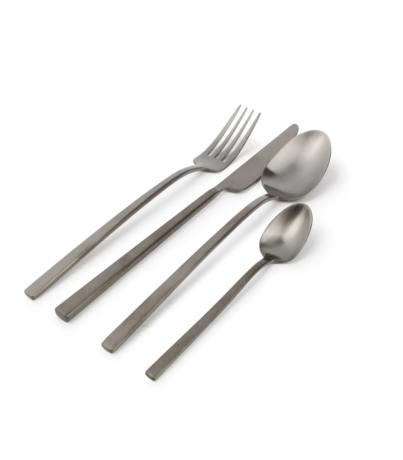 New Bestekset 16-delig mat zwart Terno Bestek