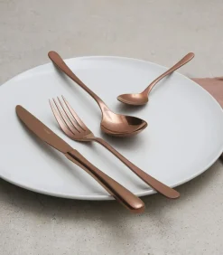 Hot Bestekset Taste - Vintage Koper - 24 delig / 6 personen Bestek