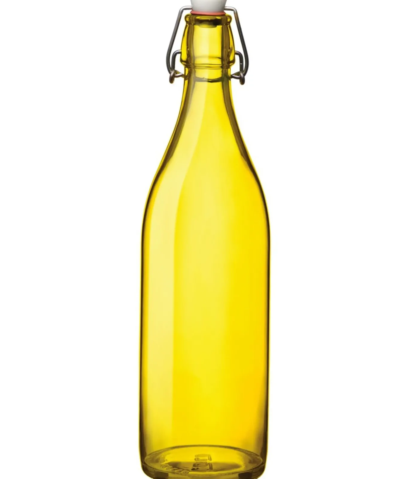 Outlet Beugelfles / Weckfles - Geel - 1 liter Glazen & Karaffen