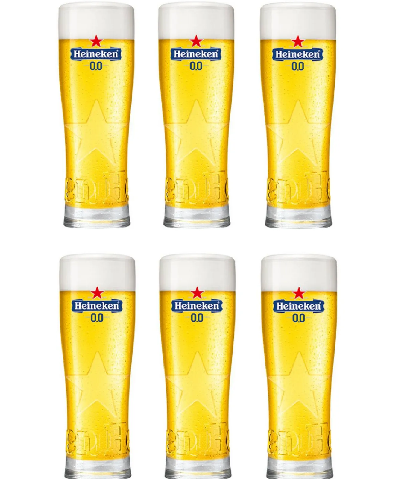 Online Bierglazen 0.0 Star - 250 ml - 6 stuks Glazen & Karaffen
