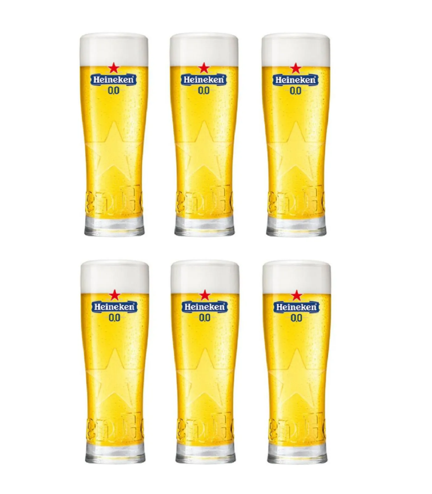 Online Bierglazen 0.0 Star - 250 ml - 6 stuks Glazen & Karaffen
