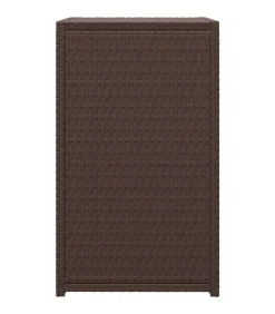Online Bijzettafel C-vormig 40x35x60 cm poly rattan bruin Tafels