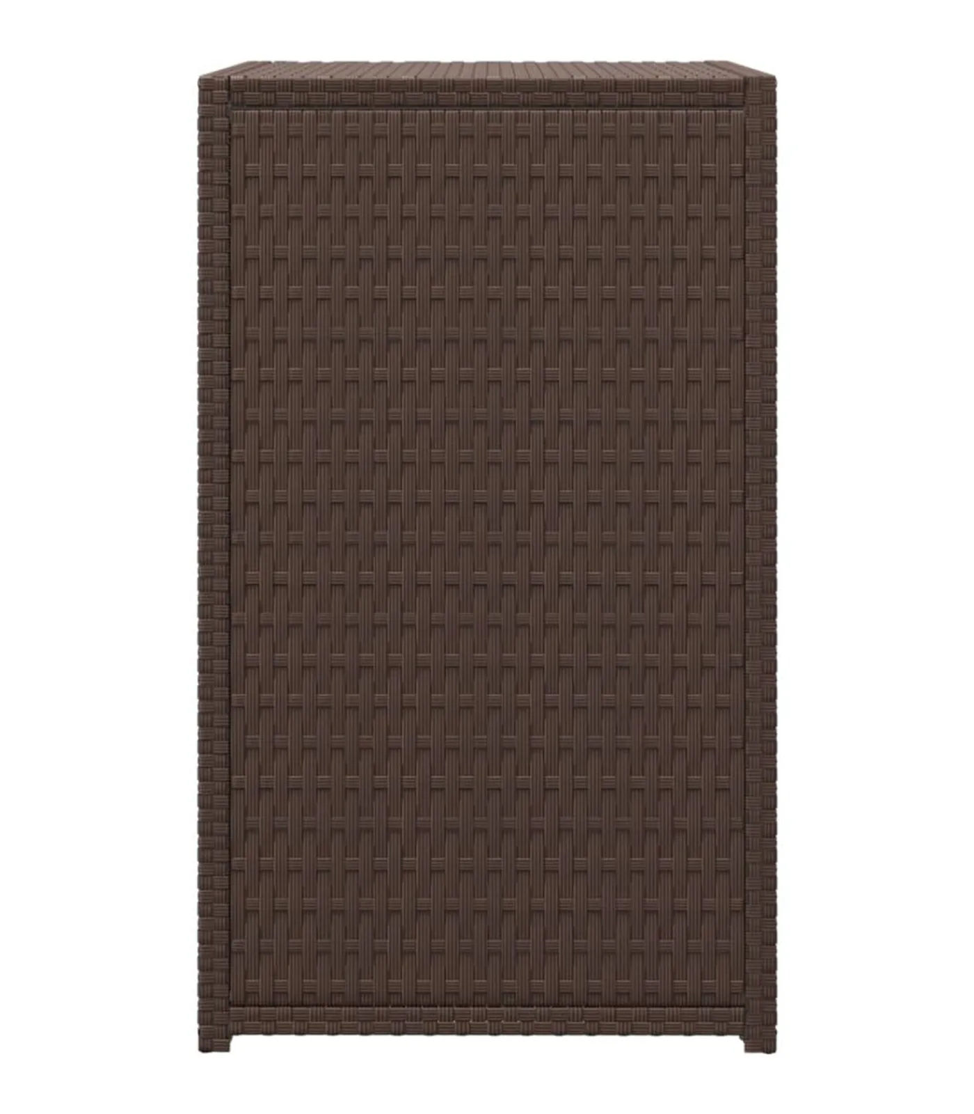 Online Bijzettafel C-vormig 40x35x60 cm poly rattan bruin Tafels