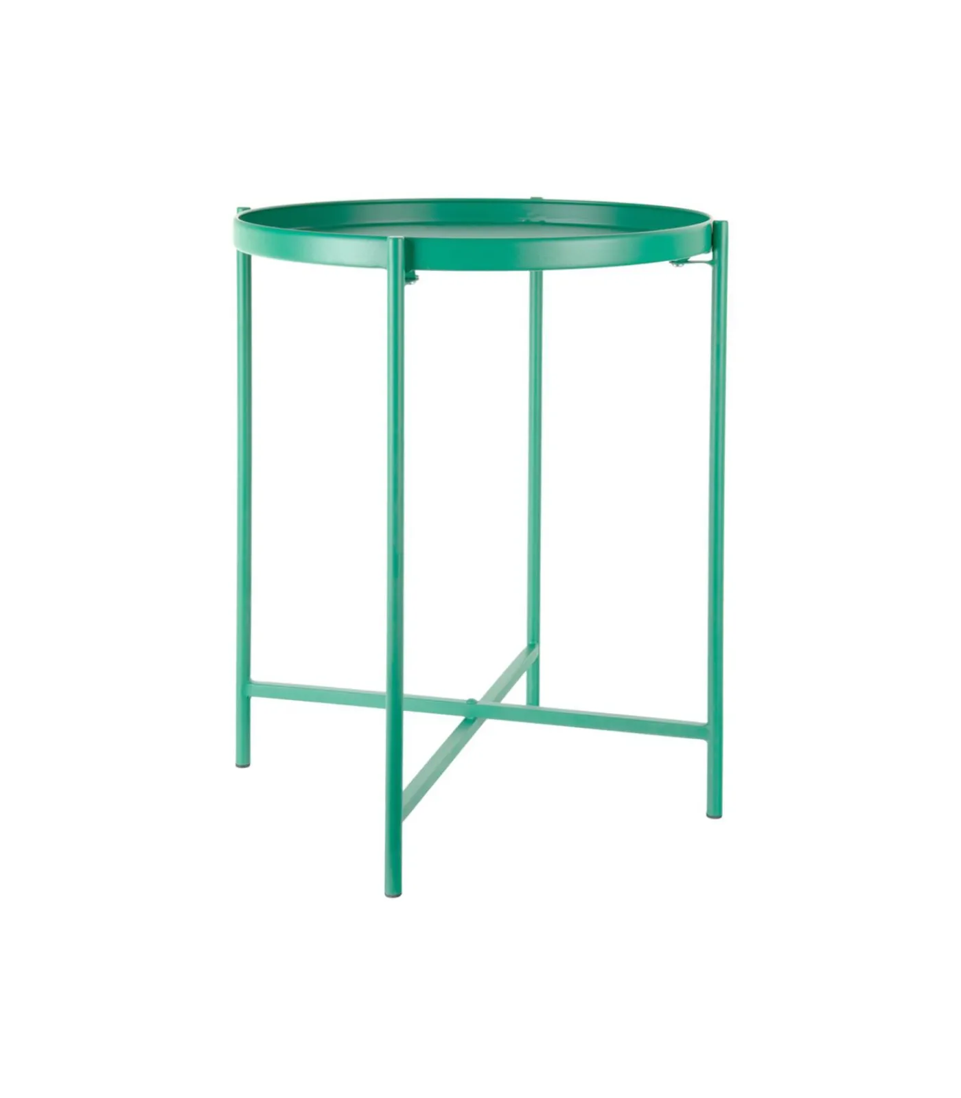 Clearance Bijzettafel Meseta - Groen - 40x40x49cm Tafels