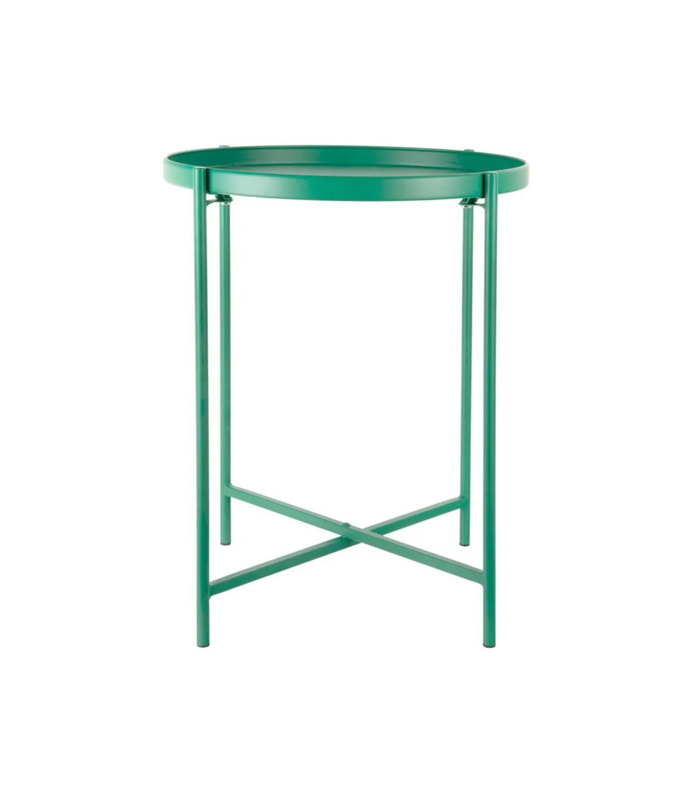 Clearance Bijzettafel Meseta - Groen - 40x40x49cm Tafels