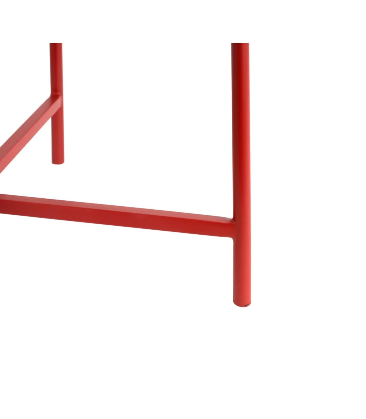 Bijzettafel Meseta - Rood - 40x40x49cm Tafels