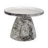Discount Bijzettafel Mosaic Marble - Wit - 42x42x29cm Tafels