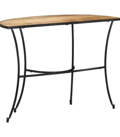 Best Bijzettafel 110x40x77 cm massief mangohout Tafels