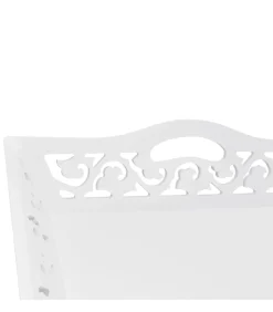 New Bijzettafeltje met blad wit Tafels