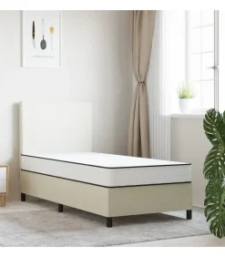 Binnenveringmatras middelhard 90x190 cm Single Size Matrasbeschermer