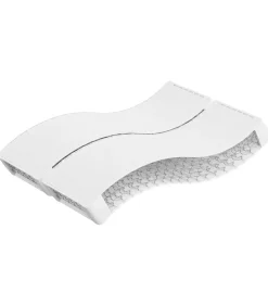 Hot Binnenveringmatras middelhard 120x200 cm Matrasbeschermer