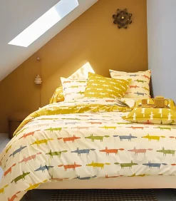 New BIRTHDAY FOX Multico - Kussensloop Perkaal Katoen Kussenslopen