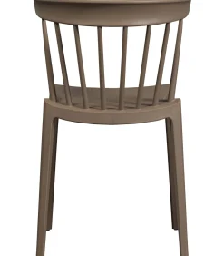 New Bliss Tuinstoelen - Plant Fiber - Bruin Melange - Set van 6 Tuinmeubelen