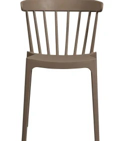 New Bliss Tuinstoelen - Plant Fiber - Bruin Melange - Set van 6 Tuinmeubelen