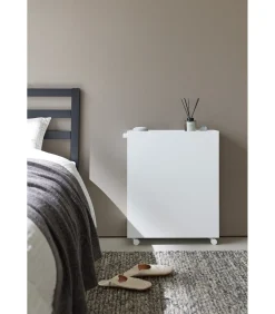 Boekenkast / Boekentrolley - Tower - Wit Organiseren