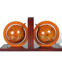Online Boekensteunen 2 st globe Decoratie