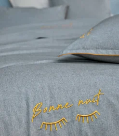 Discount BONNE NUIT - Laken Gerecycled draad Lakens