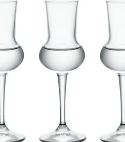 Hot Bormioli Grappaglazen Restaurant - 80 ml - 3 stuks Glazen & Karaffen